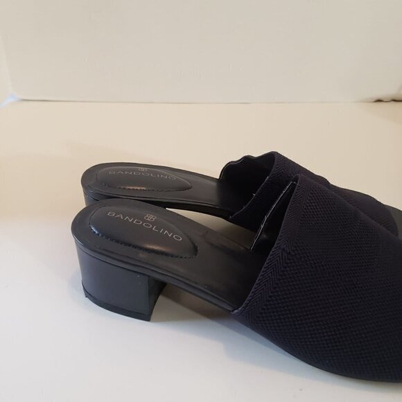 Bandolino Dark Blue Fabric size 7.5 - Picture 6 of 11
